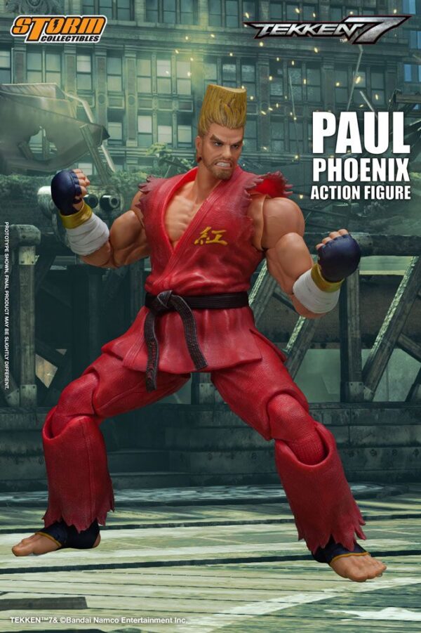 Figura Tekken Paul Phoenix