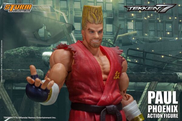 Figura Tekken Paul Phoenix