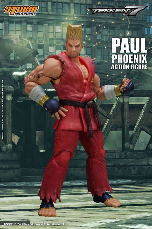 Figura Tekken Paul Phoenix