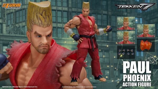 Figura Tekken Paul Phoenix