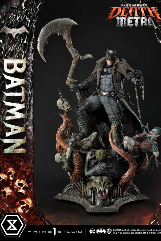 Descubre el apasionante mundo de Estatua Dark Knights Death Metal Batman.