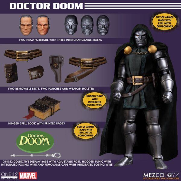 Descubre el apasionante mundo de Figura Marvel Doctor Doom.