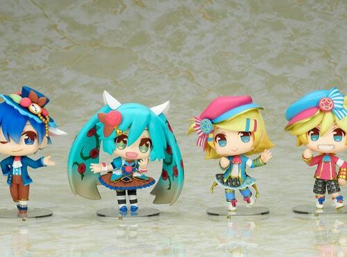 Estatuas Hatsune Miku y Meiko 10cm