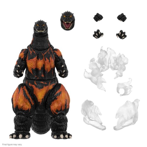 Descubre el apasionante mundo de Figura Ultimates Burning Godzilla 1995.