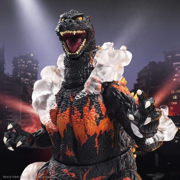 Descubre el apasionante mundo de Figura Ultimates Burning Godzilla 1995.