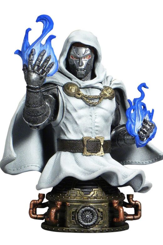 Busto Doctor Doom White Armor