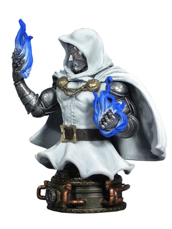 Busto Doctor Doom White Armor