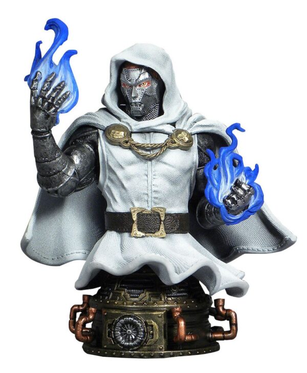 Busto Doctor Doom White Armor