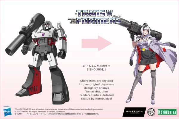 Estatua Transformers Bishoujo Megatron