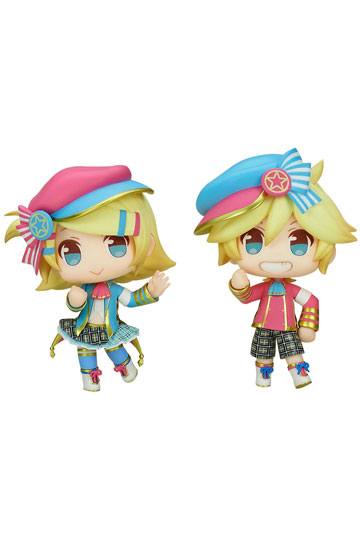 Estatuas Kagamine Rin y Kagamine Len