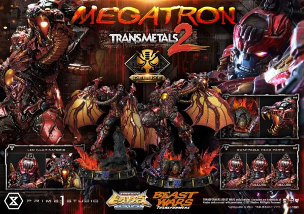 Estatua Megatron Deluxe Bonus