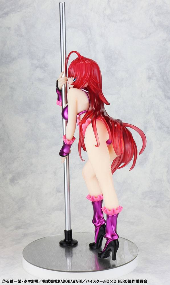 Estatua Rias Gremory Pole Dance Purple