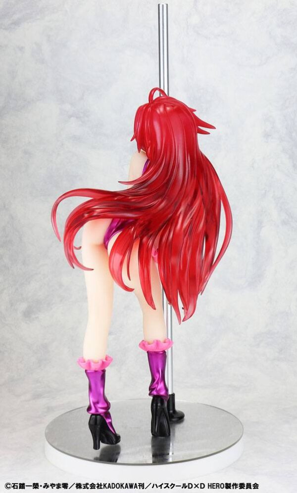 Estatua Rias Gremory Pole Dance Purple