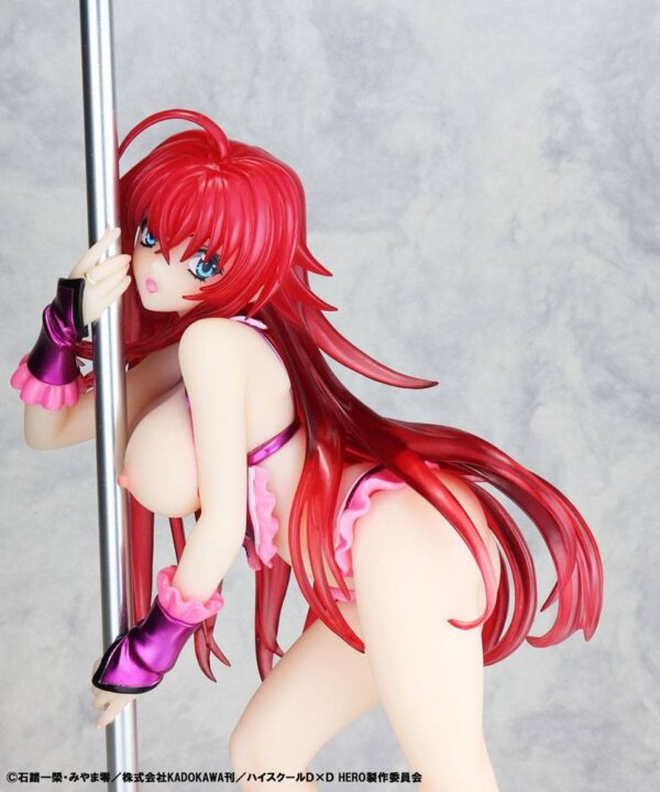 Estatua Rias Gremory Pole Dance Purple