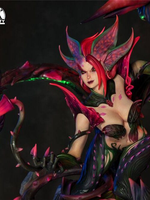 Descubre el apasionante mundo de Estatua Rise of the Thorns Zyra.