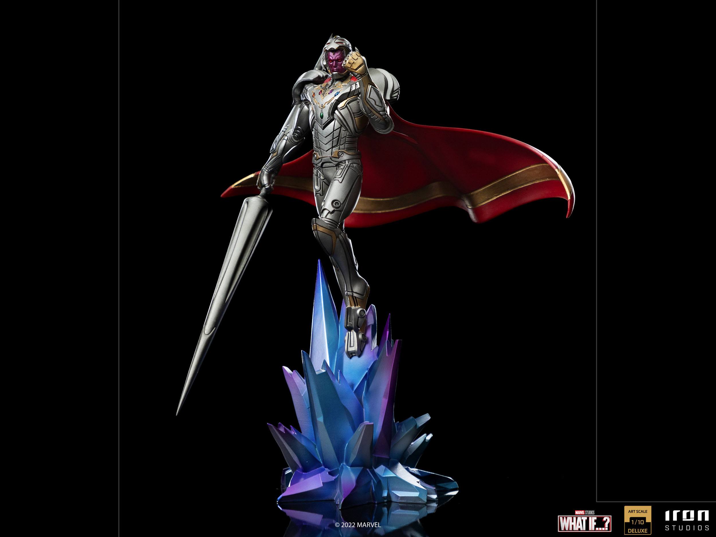 Estatua Deluxe Art Scale Infinity Ultron