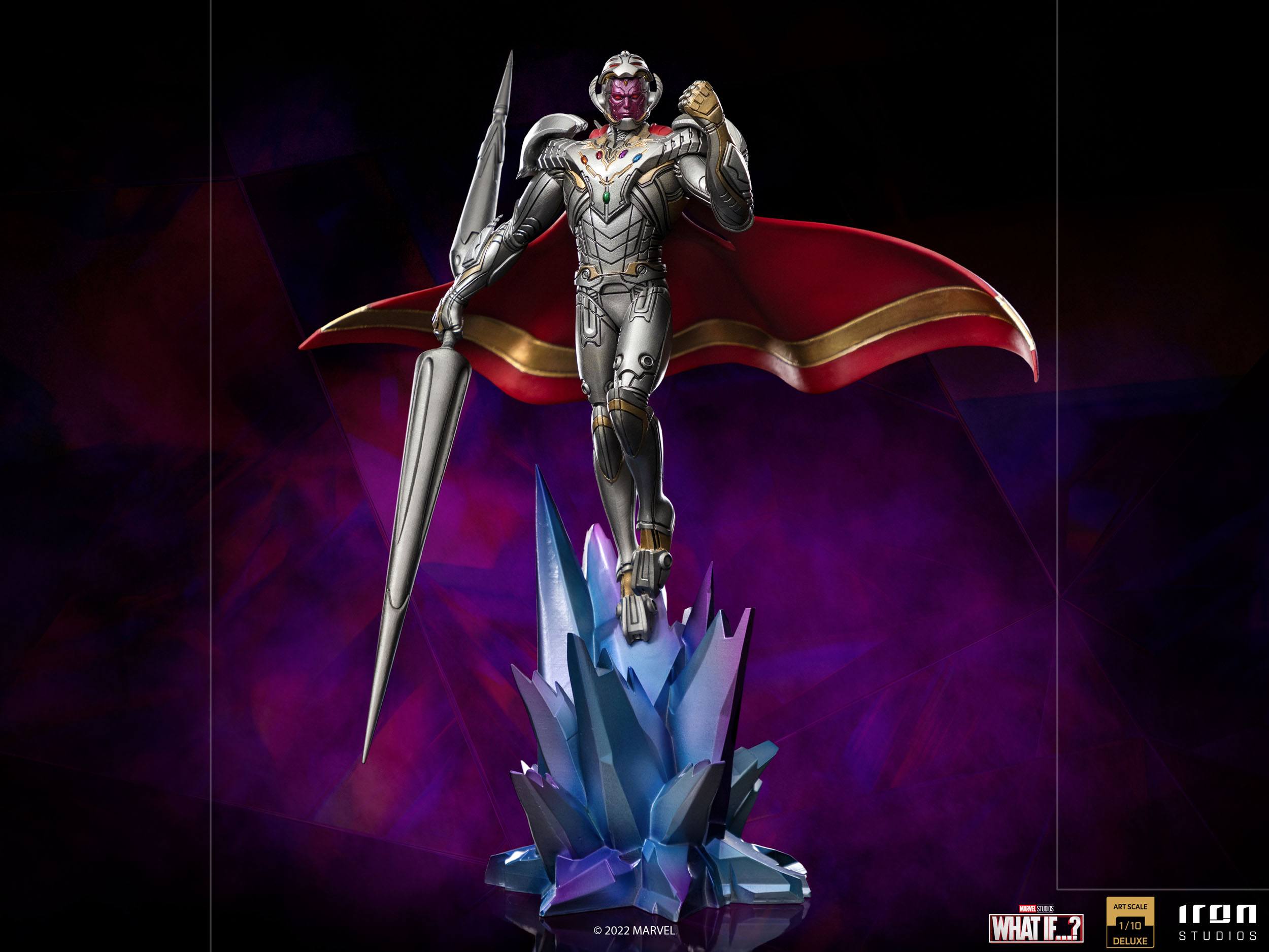 Estatua Deluxe Art Scale Infinity Ultron