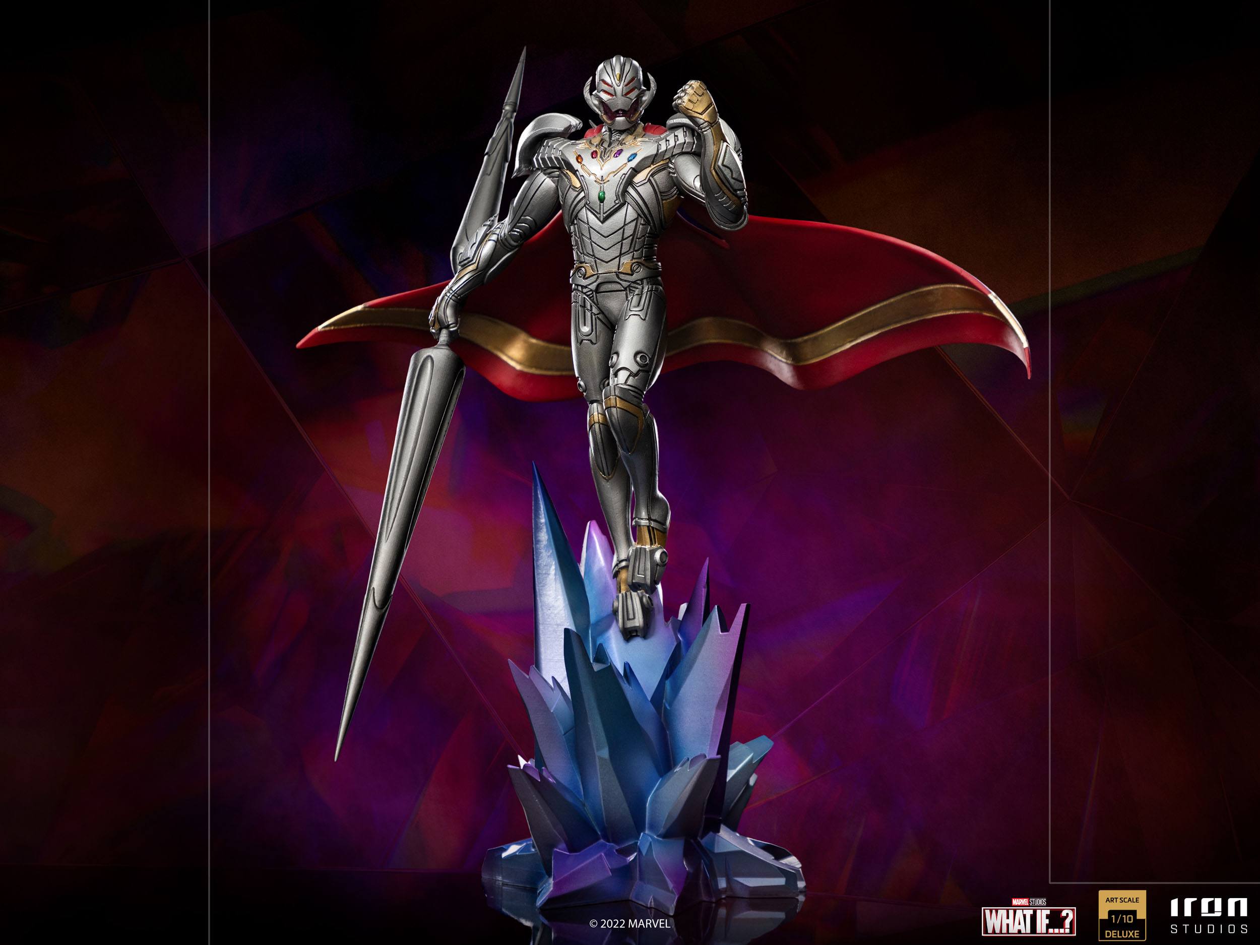 Estatua Deluxe Art Scale Infinity Ultron