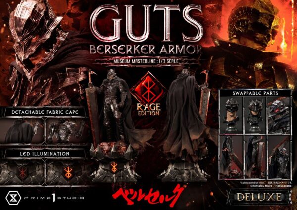 Estatua Guts Berserker Armor Edition Deluxe