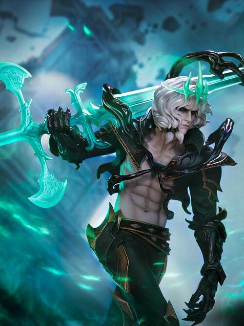 Descubre el apasionante mundo de Estatua League of Legends Viego 35cm.