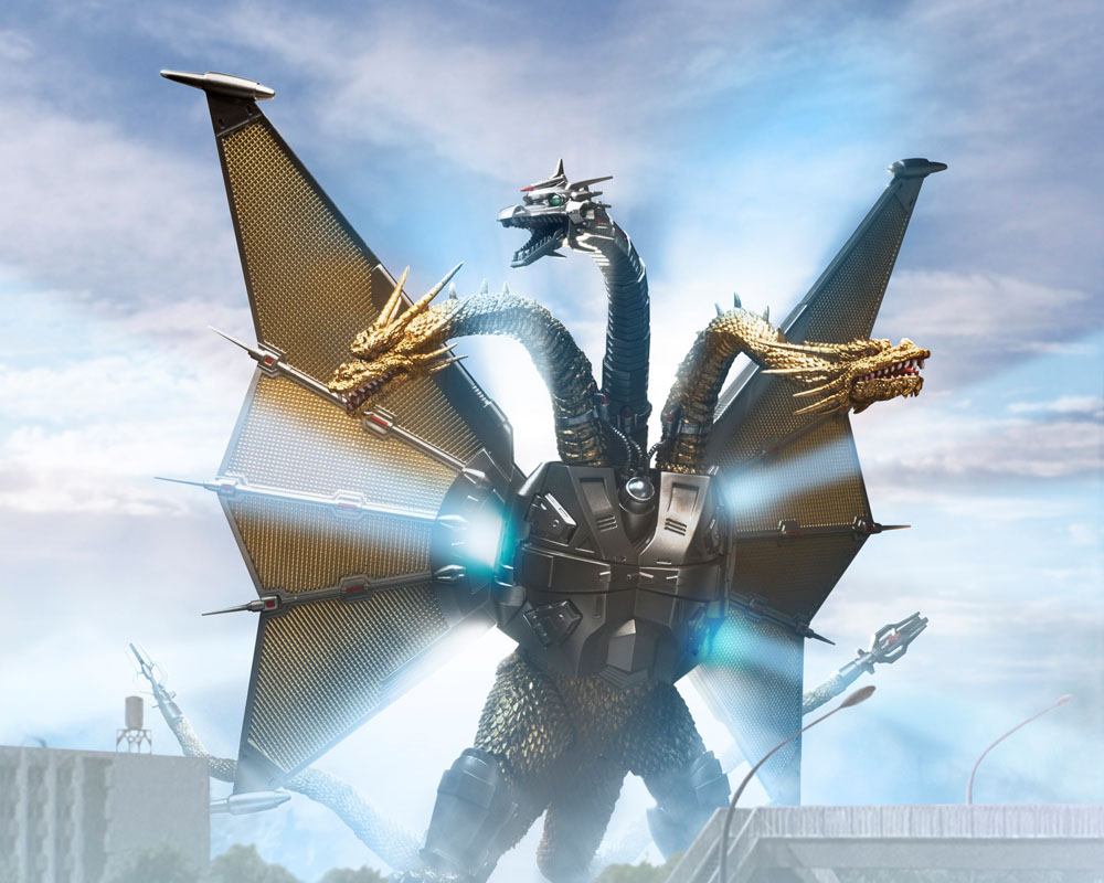 Figura MonsterArts Mecha Ghidorah Shinjuku