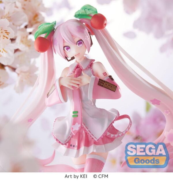 Estatua Luminasta Sakura Miku 2023