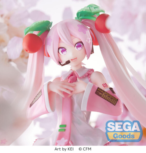 Estatua Luminasta Sakura Miku 2023