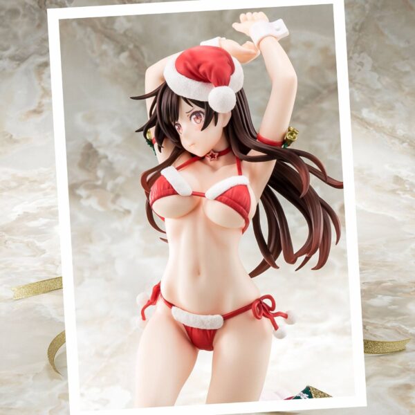 Descubre el apasionante mundo de Estatua Mizuhara Chizuru Santa Bikini Xmas.