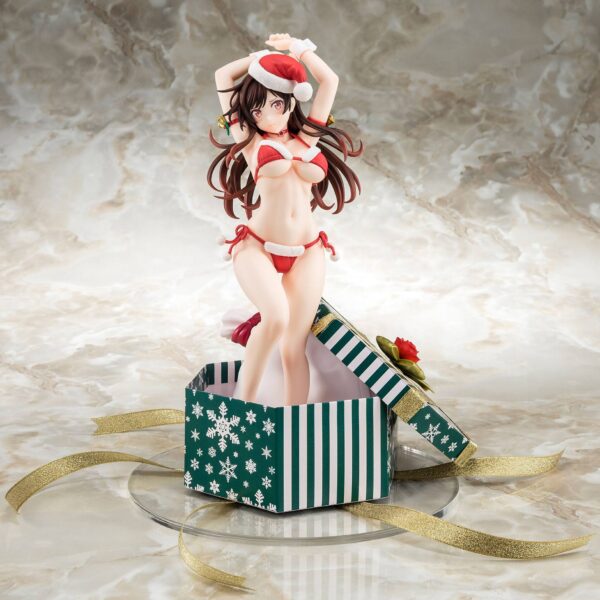 Descubre el apasionante mundo de Estatua Mizuhara Chizuru Santa Bikini Xmas.