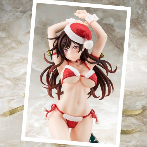 Descubre el apasionante mundo de Estatua Mizuhara Chizuru Santa Bikini Xmas.