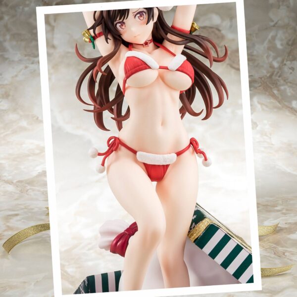 Descubre el apasionante mundo de Estatua Mizuhara Chizuru Santa Bikini Xmas.