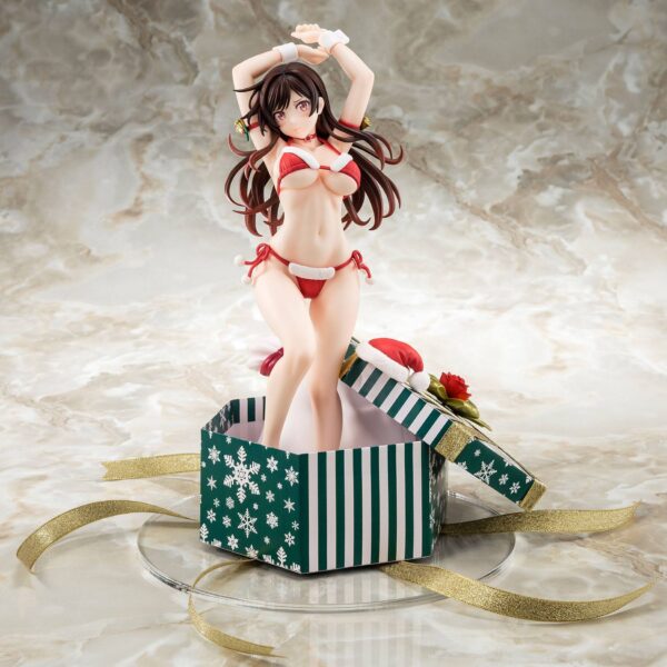 Descubre el apasionante mundo de Estatua Mizuhara Chizuru Santa Bikini Xmas.