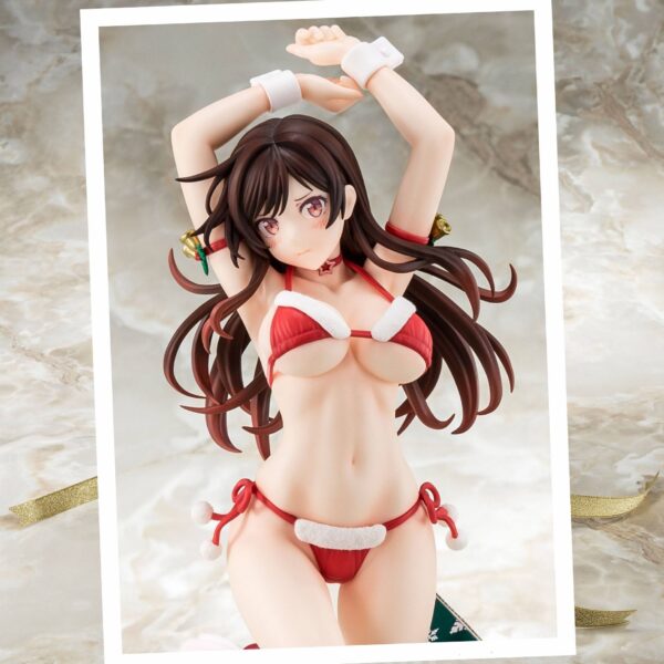 Descubre el apasionante mundo de Estatua Mizuhara Chizuru Santa Bikini Xmas.