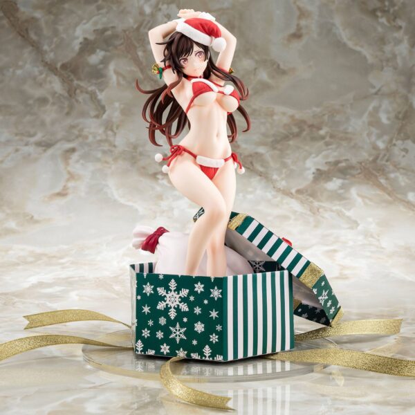 Descubre el apasionante mundo de Estatua Mizuhara Chizuru Santa Bikini Xmas.