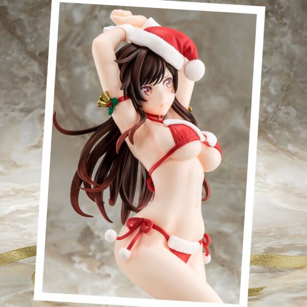 Descubre el apasionante mundo de Estatua Mizuhara Chizuru Santa Bikini Xmas.