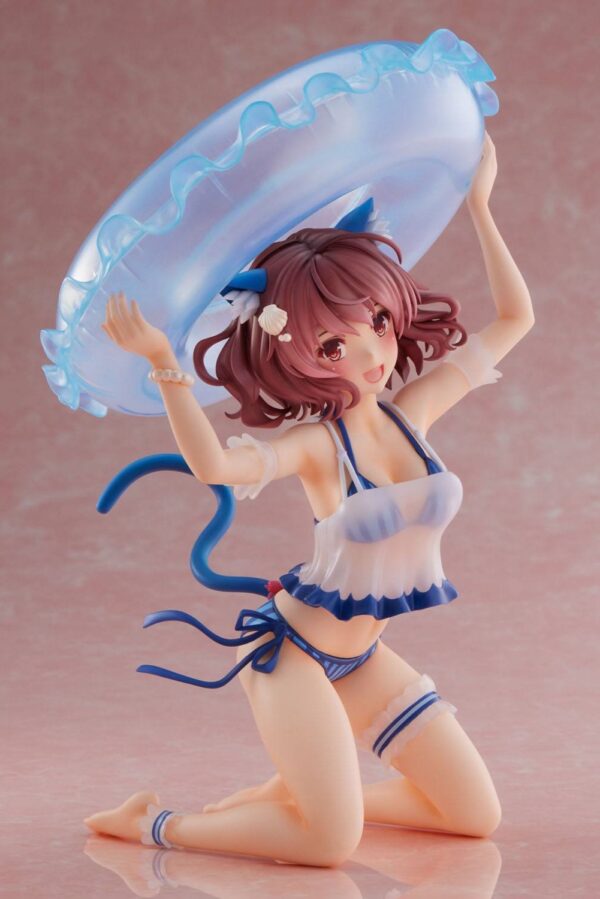 Descubre el apasionante mundo de Estatua Nia Swimsuit Illustration by Kurehito.