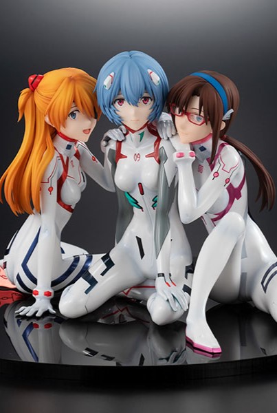 Descubre el apasionante mundo de Estatua Evangelion Asuka Rei Mari Newtype.