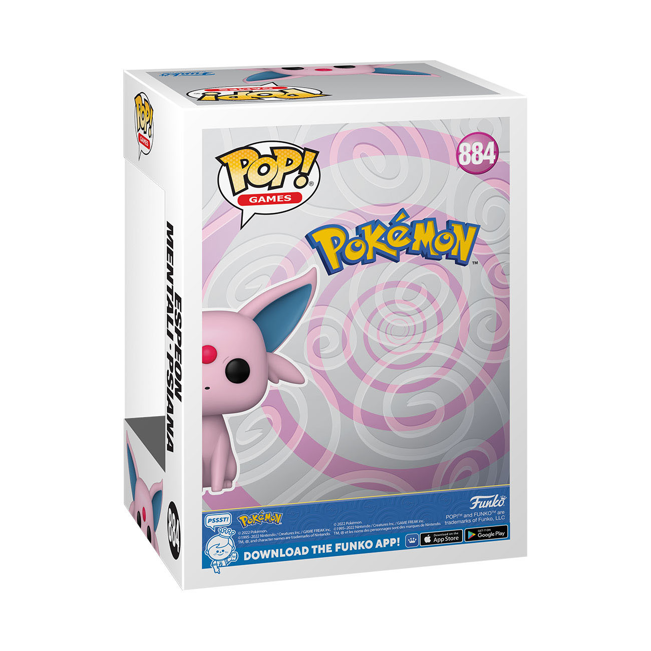 Figura Pokemon POP Games Vinyl Espeon