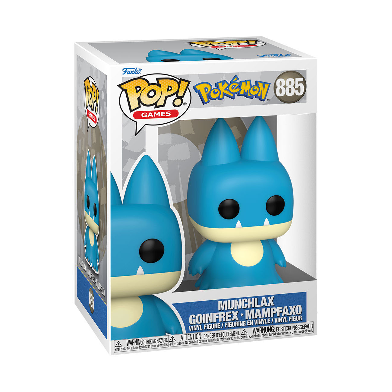 Figura Pokemon POP Games Vinyl Munchlax