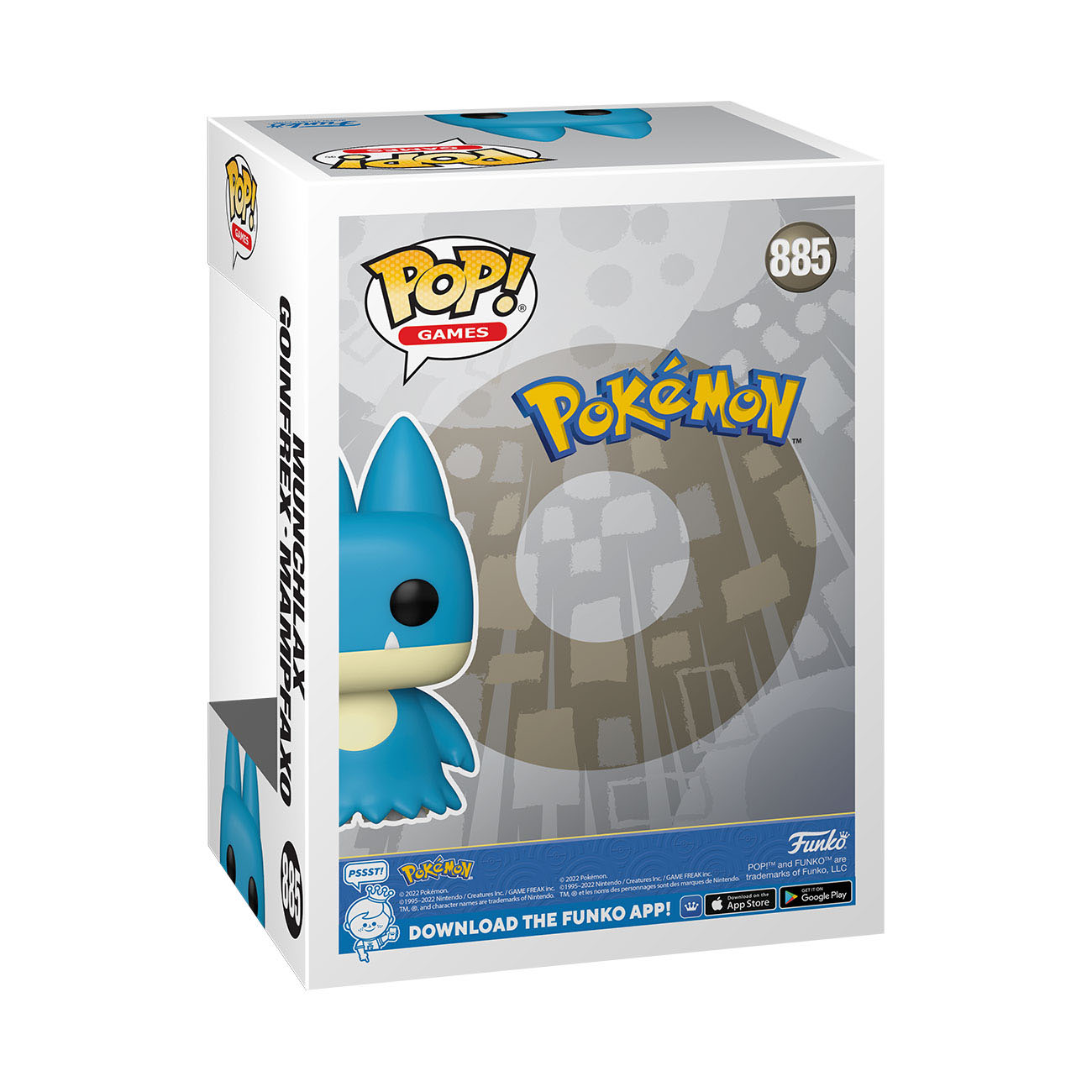 Figura Pokemon POP Games Vinyl Munchlax