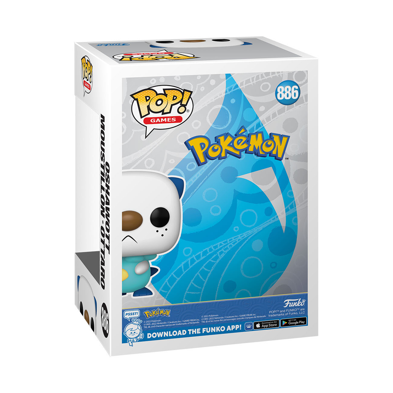 Figura Pokemon POP Games Vinyl Oshawott