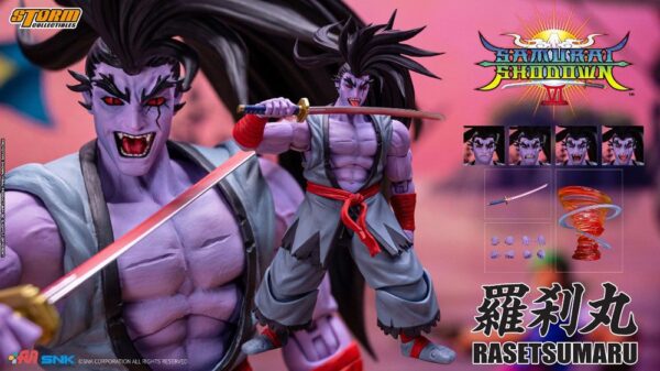 Descubre el apasionante mundo de Figura Samurai Shodown Rasetsumaru Limited.