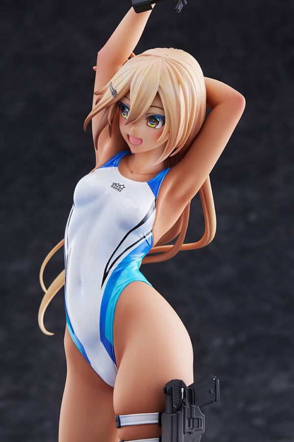 Descubre el apasionante mundo de Estatua Kouhai-chan Swim Club Blue Swimsuit.