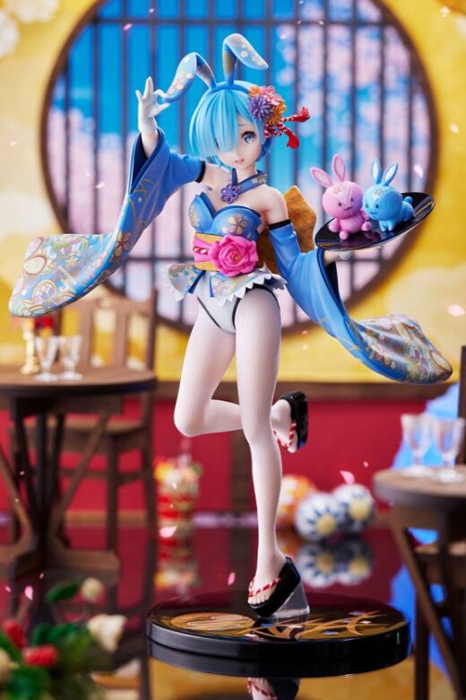 Estatua Re Zero Rem Wa-Bunny 23 cm