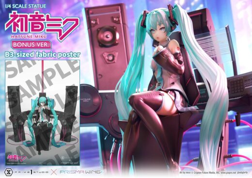 Estatua Hatsune Miku by neco Deluxe Bonus