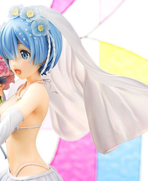 Descubre el apasionante mundo de Estatua ReZERO Rem Wedding Version.
