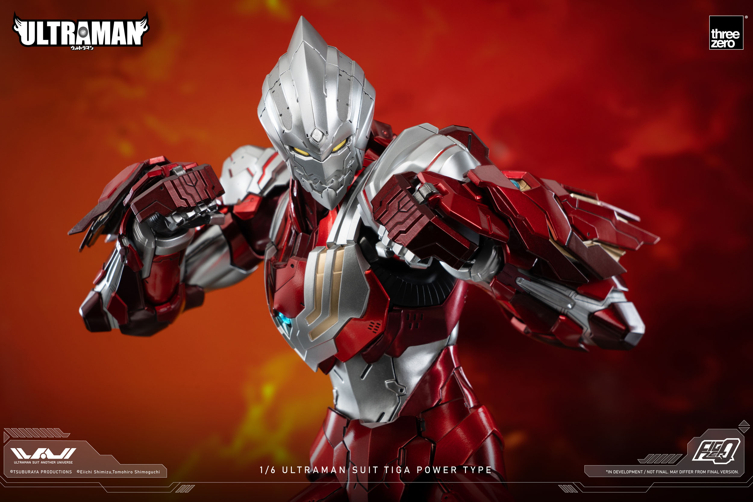 Figura FigZero Ultraman Suit Tiga Power