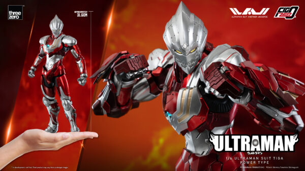 Figura FigZero Ultraman Suit Tiga Power