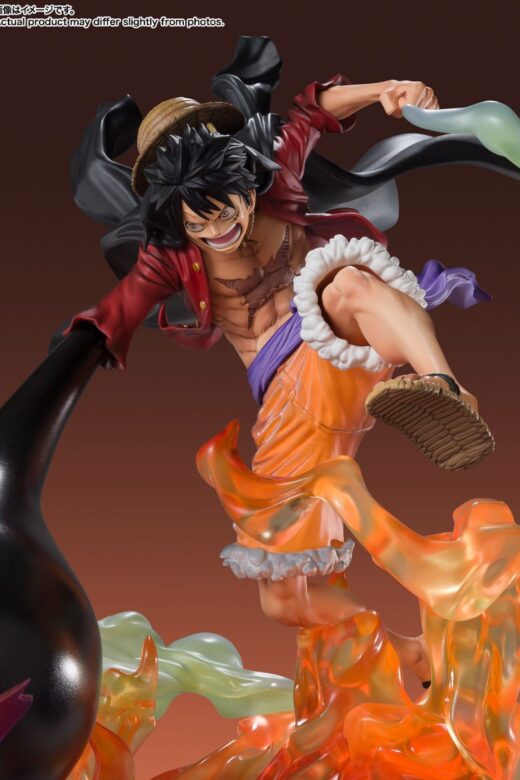 Estatua FiguartsZERO Luffy Red Roc