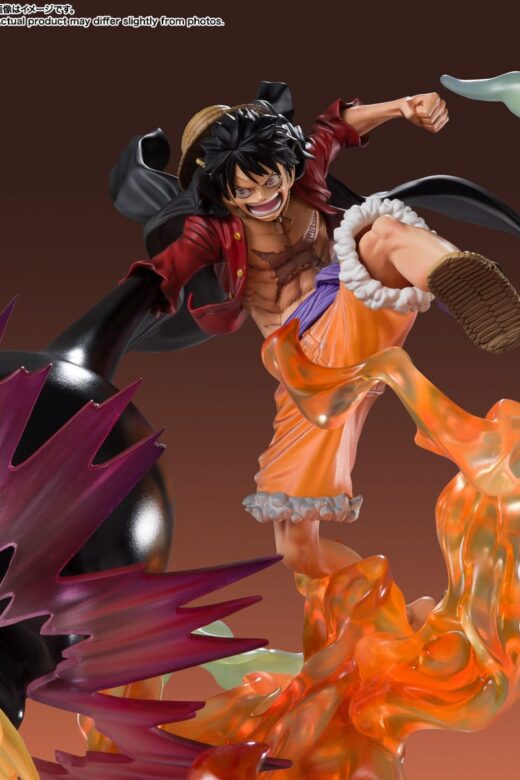 Estatua FiguartsZERO Luffy Red Roc